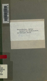 Hölderlins Studienjahre im Tübinger Stift_cover