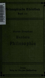 Herders Philosophie_cover