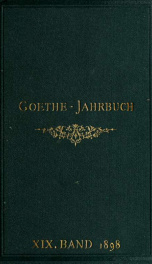 Goethe-Jahrbuch 19_cover