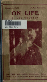 On life (1888)_cover