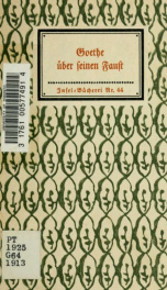 Goethe über seinen Faust_cover