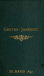 Goethe-Jahrbuch 11_cover