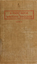 A first book in writing English_cover