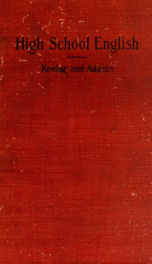 High school English; a manual of composition and literature_cover