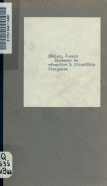 Discours de réception à l'Académie française, prononcé le 3 novembre 1921; sur l'oeuvre d'Edmond Rostand_cover