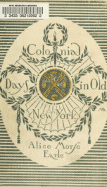 Colonial days in old New York_cover