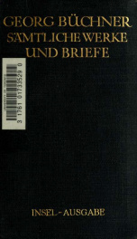 Georg Büchners sämtliche Werke und Briefe_cover