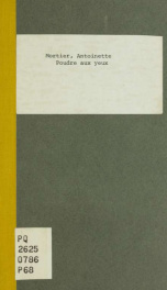 Poudre aux yeux; comédie en 4 actes et 5 tableaux_cover