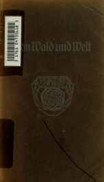 Von Wald und Welt : Gedichte und Erzählungen_cover