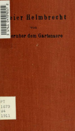 Meier Helmbrecht. Hrsg. von Friedrich Panzer_cover