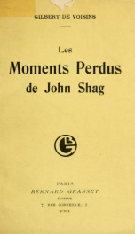 Les moments perdus de John Shag_cover