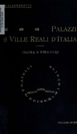 Palazzi e ville reali d'Italia 1_cover
