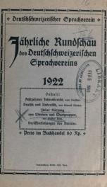 Jährliche Rundschau_cover