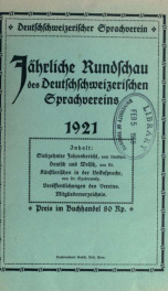 Jährliche Rundschau_cover