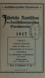 Jährliche Rundschau_cover