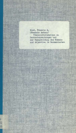 Übersichtstabellen zu Lautentsprechungen und zur Kasusbildung des Nomens und Adjektivs im Germanischen_cover