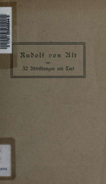 Rudolph von Alt; Einführung_cover