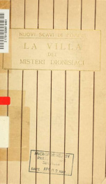 La Villa dei misteri dionisiaci_cover