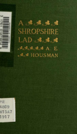 A shropshire lad_cover