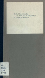 Il "Trolio e Griseida" di Angelo Leonico; contributo alla storia della varia fortuna del Boccaccio_cover