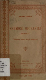 Sermoni giovanili inediti_cover