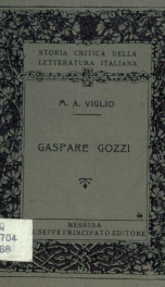 Gaspare Gozzi, vita e opere_cover