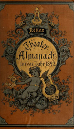 Deutsches Buhnen-Jahrbuch 1892_cover