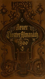 Deutsches Buhnen-Jahrbuch 1900_cover
