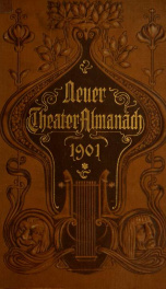 Deutsches Buhnen-Jahrbuch 1901_cover