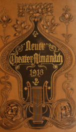 Deutsches Buhnen-Jahrbuch 1913_cover