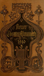 Deutsches Buhnen-Jahrbuch 1910_cover
