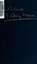 Pen-portraits of literary women : by themselves and others 1_cover