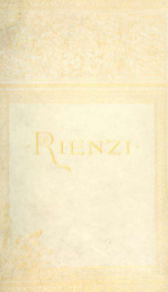 Rienzi : the last of the Roman tribunes 2_cover