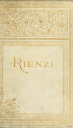 Rienzi : the last of the Roman tribunes 1_cover