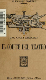 Il codice del teatro; vade-mecum legale per artisti lirici ... e per il pubblico_cover