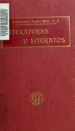 Literaturas y literatos, Estudios contemporáneos. Segunda serie_cover