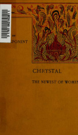 Chrystal, the newest of women_cover