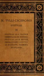 Epistulae; recognovit brevique adnotatione critica instruxit Ludovicus Claude Purser v.03_cover