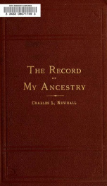 The record of my ancestry_cover