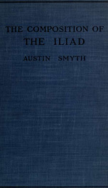 The compostion of the Iliad : an essay on a numerical law in its structure_cover