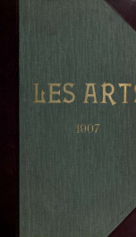 Les Arts; revue mensuelle des musées, collections, expositions 1907_cover