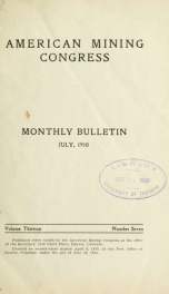 Monthly bulletin v.13 n.07_cover