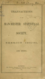 Transactions of the Manchester Statistical Society 1880-1881_cover