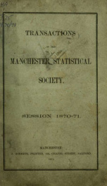 Transactions of the Manchester Statistical Society 1870-1871_cover