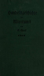 Handelsgeschichte des Altertums 3_cover