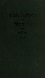 Handelsgeschichte des Altertums 3_cover