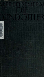 Die Condottieri_cover