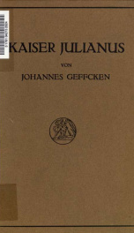 Kaiser Julianus_cover