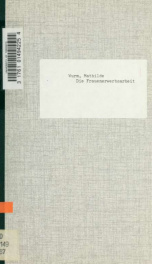 Die Frauenerwerbsarbeit_cover