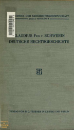 Grundriss der Geschichtswissenschaft zur Einführung in das Studium der Deutschen Geschichte des Mittelalters und der Neuzeit v.02 pt.05_cover